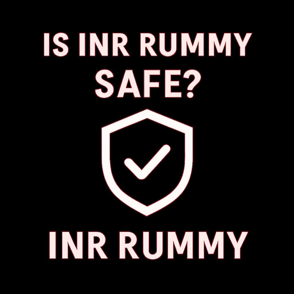 Icon representing the safety of INR Rummy on Android devices.