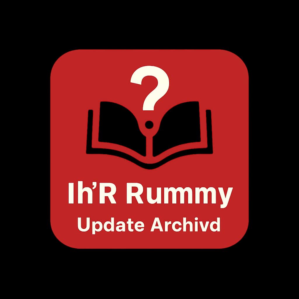 Icon representing the INR Rummy Update Archive.